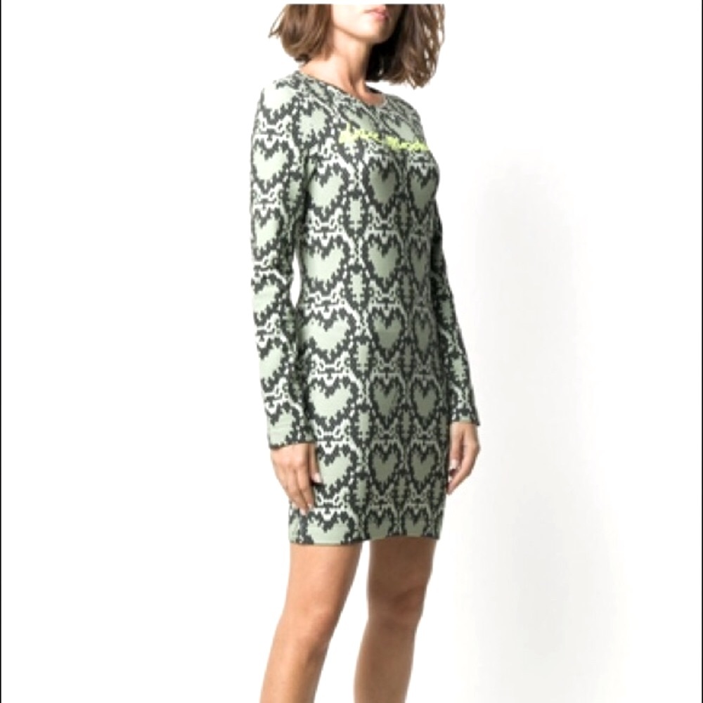 Love Moschino | Multi Heart Logo Print Dress